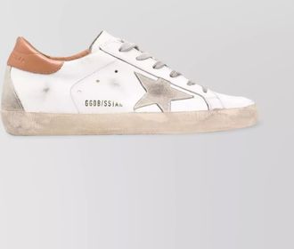 Golden Goose leather low-top sneakers