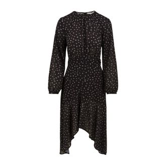 Mar De Margaritas Vestido Midi - Dresses - Mujer - Negro - XS