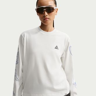 Nike Womens Nike ACG Dri-FIT T-Shirt in White | IO1579-121