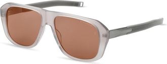 Dita Eyewear LANCIER Polarized Brown Pilot Unisex Sunglasses LSA-431 01 56