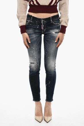 Dsquared2 Distressed Jeans with Splatter Effect Dsquared2
