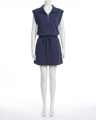 Z Supply Country Club Mini Dress In Navy
