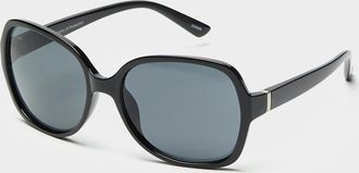 Simons Womens Rosland rounded square sunglasses