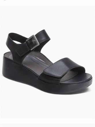 Aetrex Womens Ariel Sandal In Black