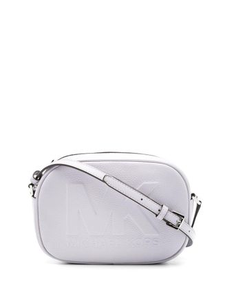 Michael Michael Kors Jet Set oval bag - women - Leather/Polyester - OS - Purple