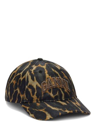 Ganni Printed Nylon Cap