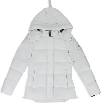 Moose Knuckles GREY W CLOUD 3Q SH PUFFER JACKET