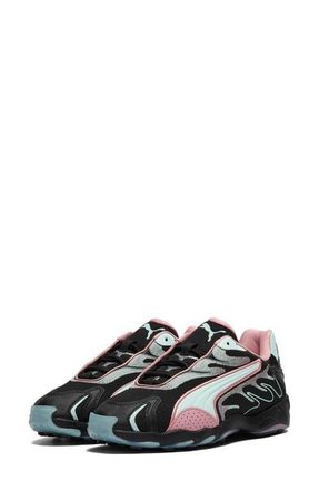 Puma Inhale Speed Style Sneaker in Puma Black/Poised Pink at Nordstrom, Size 7.5
