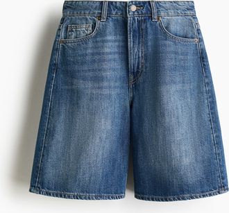 H&M Bermudashorts aus Denim - Blue