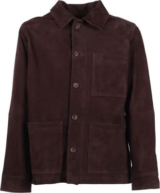 Sebago Pocwock Jacket - Heren - Zomerjassen - Bruin - S - Su&egrave;de - Jassen