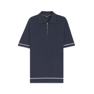 HUGO BOSS Hombre, Camisetas, Azul, Talla: L