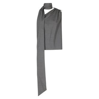 Giuseppe Di Morabito Dames, Tops, Grijs, Maat: S