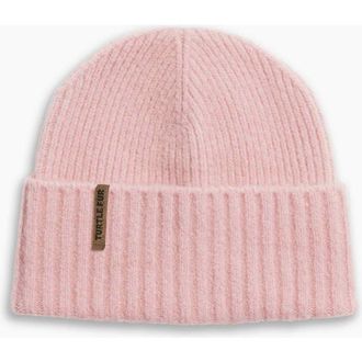 Turtle Fur Wool Polly Winter Beanie in Petal at Nordstrom