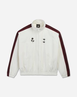 adidas Men s Woven Track Jacket Off White