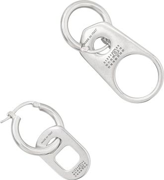 Maison Margiela Accessoires, Dames, Grijs, ONE Size, Earrings