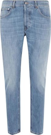 Dondup Carrot Slim Jeans - Heren - Slim Fit Jeans - Blauw - W31 - Jeans