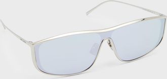 Saint Laurent Mens Sl 605 Metal Rectangle Sunglasses