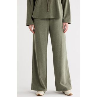 Max Studio Heather Knit Sweatpants in Ht Sage at Nordstrom Rack, Size X-Small