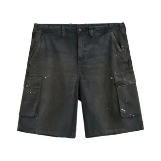 Our Legacy Denim Shorts, male, Black, Size: XL Mount Shorts