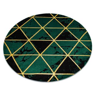 RugsX RugsX Emerald Rug in Green | Size: 200 cm diameter