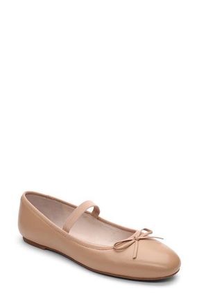 Sanctuary Facile Mary Jane Flat in Beige at Nordstrom, Size 9