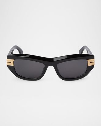 Palm Angels Claire Cat-Eye Acetate Sunglasses