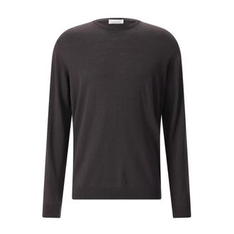 Roberto Collina Heren, Truien, Bruin, Maat: 3XL Wol