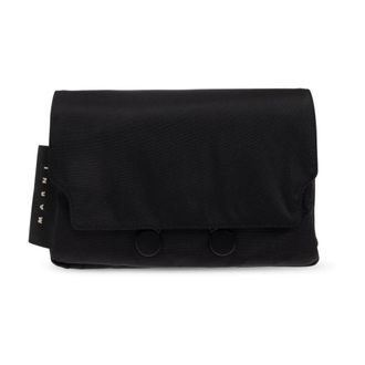 Marni Heren, Tassen, Zwart, Maat: ONE Size Katoen