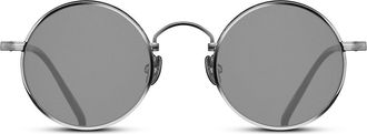 Matsuda M3100 SUN PW-MBK Mens Sunglasses Silver Size 47