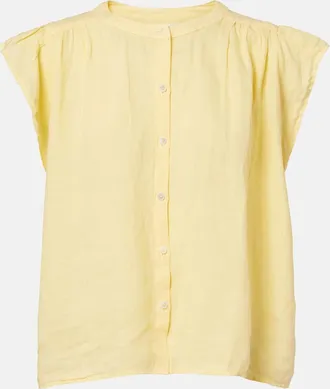 Velvet Camisa Janey de lino