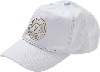 Versace Jeans Couture Baseball Cup - Dames - Petten - Wit - ONE Size - Katoen - Accessoires