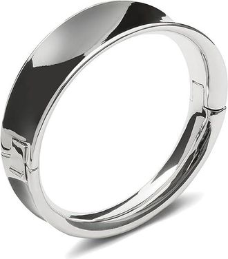 Kate Spade New York Bold Bangle Womens Bracelet Black/Silver, Glass/Rose Gold Tone