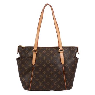 Louis Vuitton Brown Monogram Tote Bag (Pre-Owned)
