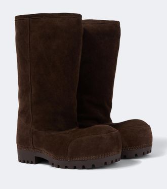 Balenciaga Alaska suede knee-high boots