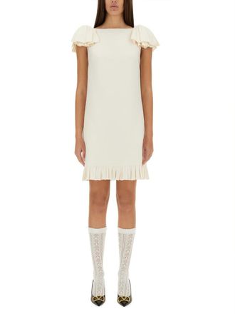 Valentino Garavani Crepe Couture Short Dress
