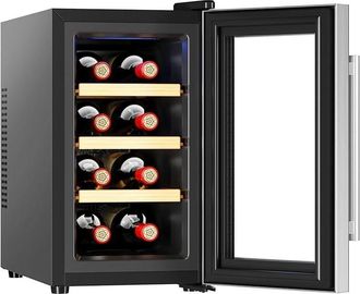 Cecotec Cecotec Vinoteca 8 Botellas Bolero Grandsommelier 830 Coolwood, Termoel&eacute;ctrica, Bajo Nivel Sonoro Y Alto Rendimiento