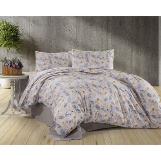 Blanc Avenue Juego de funda de edred&oacute;n 200x200 cm+ 2 FA 65x65 cm 100% algod&oacute;n