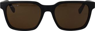 Lacoste L6028S Zonnebril - Heren - Zonnebrillen - Zwart - 54 MM - Accessoires