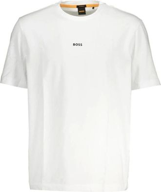 HUGO BOSS Hombre, Camisetas, Blanco, Talla: XL