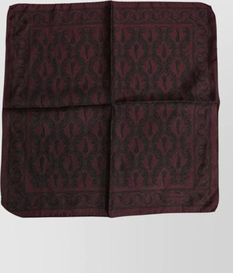 Dolce & Gabbana silk printed pocket square