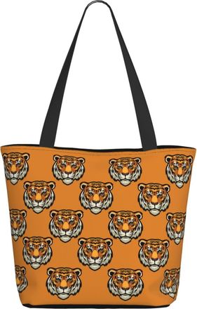 AOOEDM Tigers Ladies Shopping Bag 13x11x7in.The Perfect ValentineS Day Gift.It Is The Best ValentineS Day Gift For Mom, Daughter, Wife,Etc