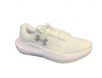 Under Armour WomenS Charged Surge 4 Shoes In White