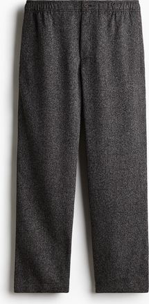 H&M Twillhose in Relaxed Fit - Schwarz