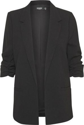 Soaked In Luxury Elegante Zwarte Blazer - Klassieke Stijl - Dames - Blazers - Zwart - XL - Jassen