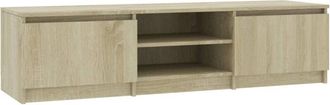 vidaXL vidaXL TV Cabinet Sonoma Oak 140x40x35.5 cm Engineered Wood