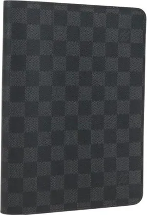 Louis Vuitton Pre-owned Wallets, female, Black, Size: ONE SIZE Pre-owned Note Cover