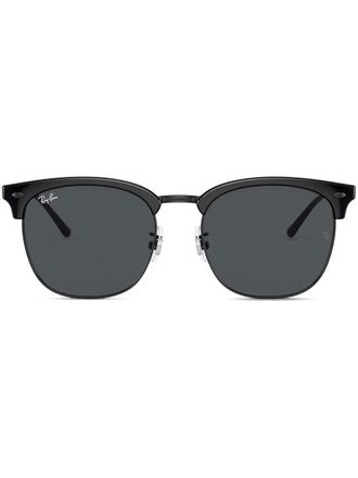 Ray-Ban Zonnebril met rond montuur - Zwart