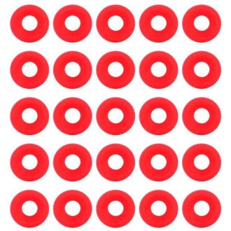 OEM 25 Sellos De Silicona Rojos Grolsch Para Botellas Con Tapa Abatible, Sellos Para Botellas De Cerveza Casera, Sellos De Silicona Para Tapas Abatibles G