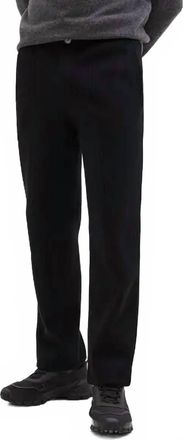 Theory Relaxed Pants In Light Bilen Black