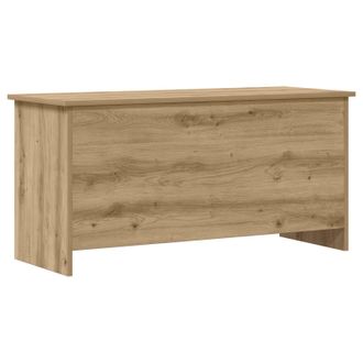 vidaXL Ba&uacute;l De Almacenamiento Roble Artesanal 100 X 40 X 50 Cm Vidaxl